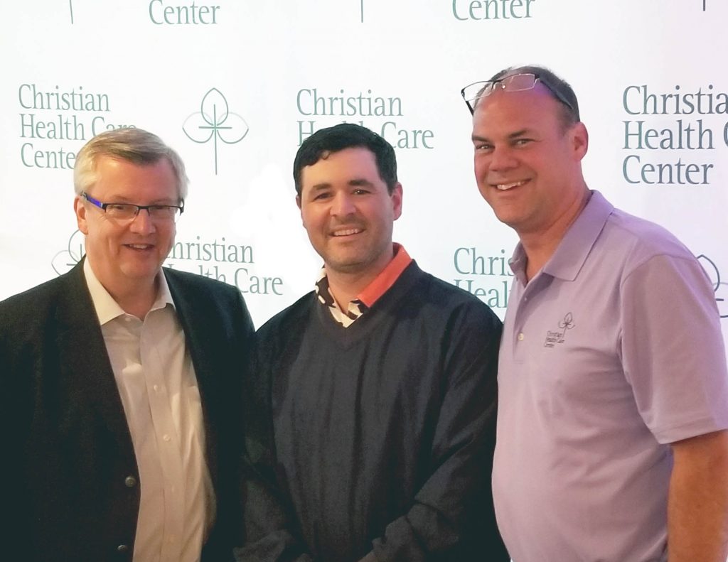 group photo of 3 men