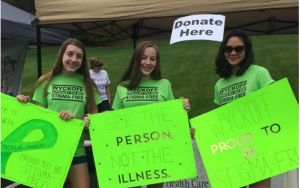 Cosette Fix, Maura Holden, and Isabella Malkani, all from Randolph, NJ.